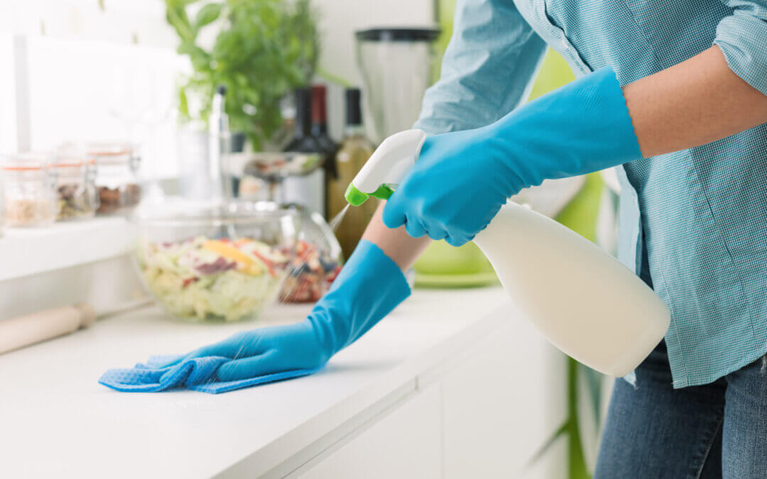 How to Disinfect Countertops Safely