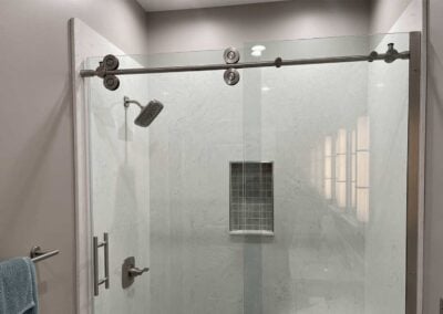 Venetian Marble Shower Surrounds